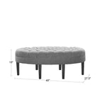Martin Surfboard Tufted Ottoman