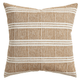 Dash Dot Pillow Cover in Rattan, Walter G Pillows, Decorative Throw Pillows