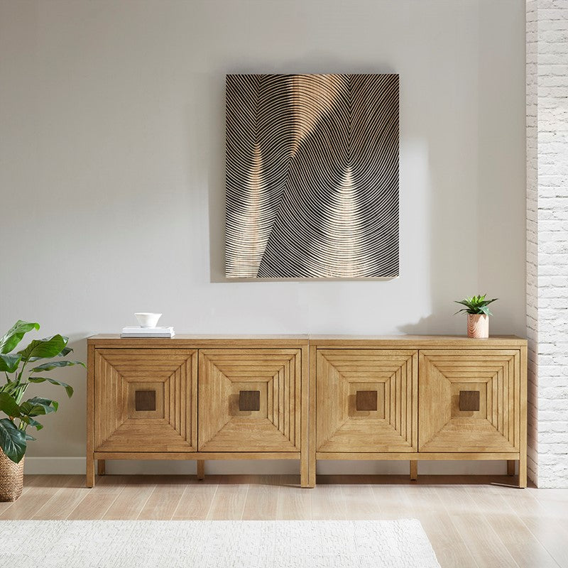 Paige 2-Door Accent Cabinet with Adjustable Shelves Secondary image