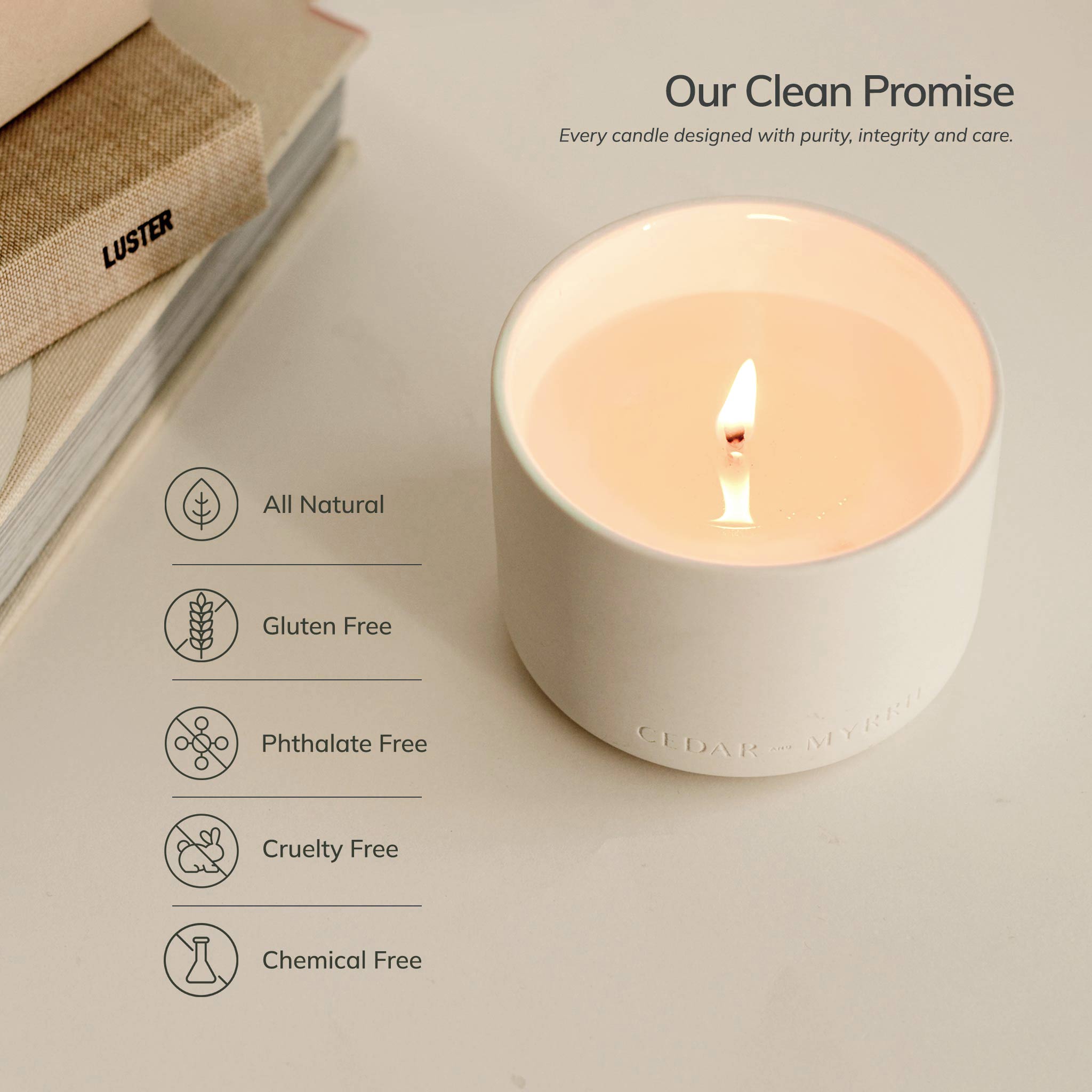 Deep Breath Wellness Candle