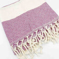Diamond Hand Towel Purple