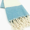 Diamond Hand Towel Turquoise
