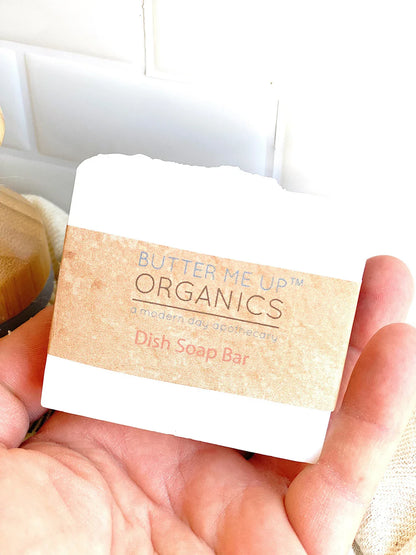 Organic Solid Dish Soap / Solid Dish Bar / Organic Dish Soap Dish Soap Bar solo