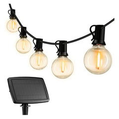 27Ft Outdoor Waterproof Globe Solar Lights 27ft