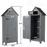 Garden Tool Storage Shed