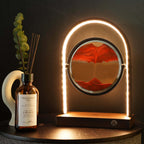 Multipurpose Relaxing Sand Lamp with Wireless Charger