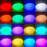 Multicolor Solar Cobblestone LED Light