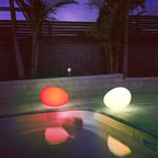 Multicolor Solar Cobblestone LED Light 2 pcs