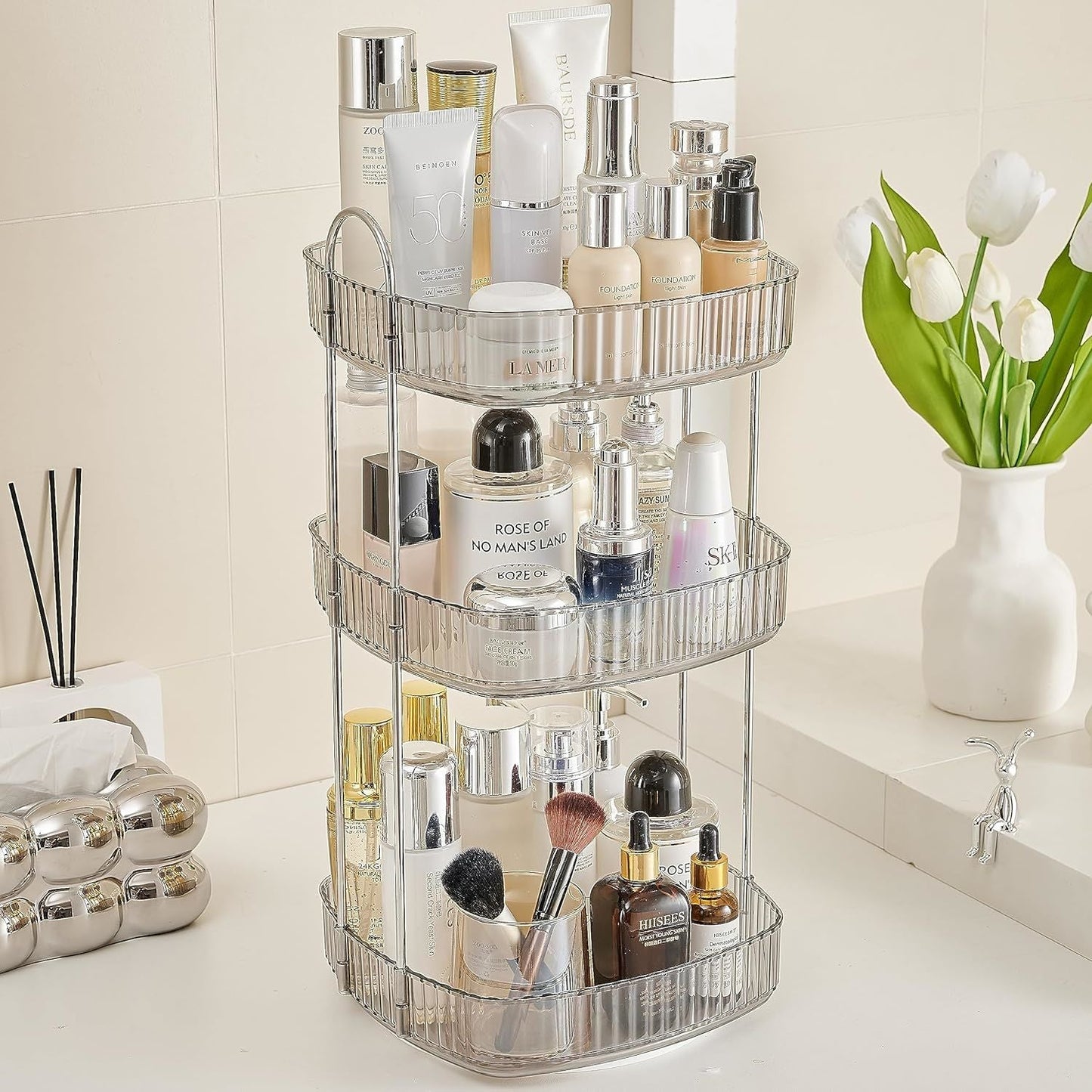 Rotating Vanity Organizer 3