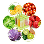 Reusable Plastic Popsicle Mold For Homemade Iced Snacks