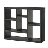 Freestanding 7 Cube Wooden Open Shelf Display