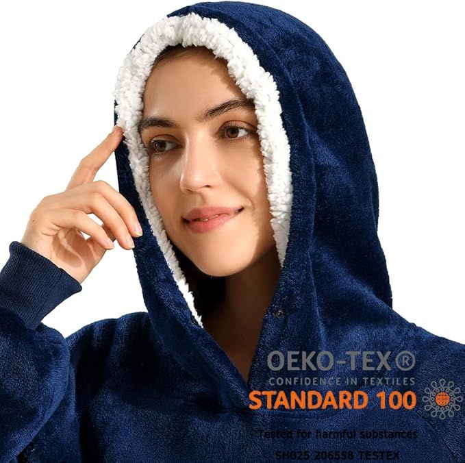 Krifey Wearable Blanket Hoodie