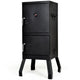 Vertical 2-Tier Outdoor Barbeque Grill with Temperature Gauge