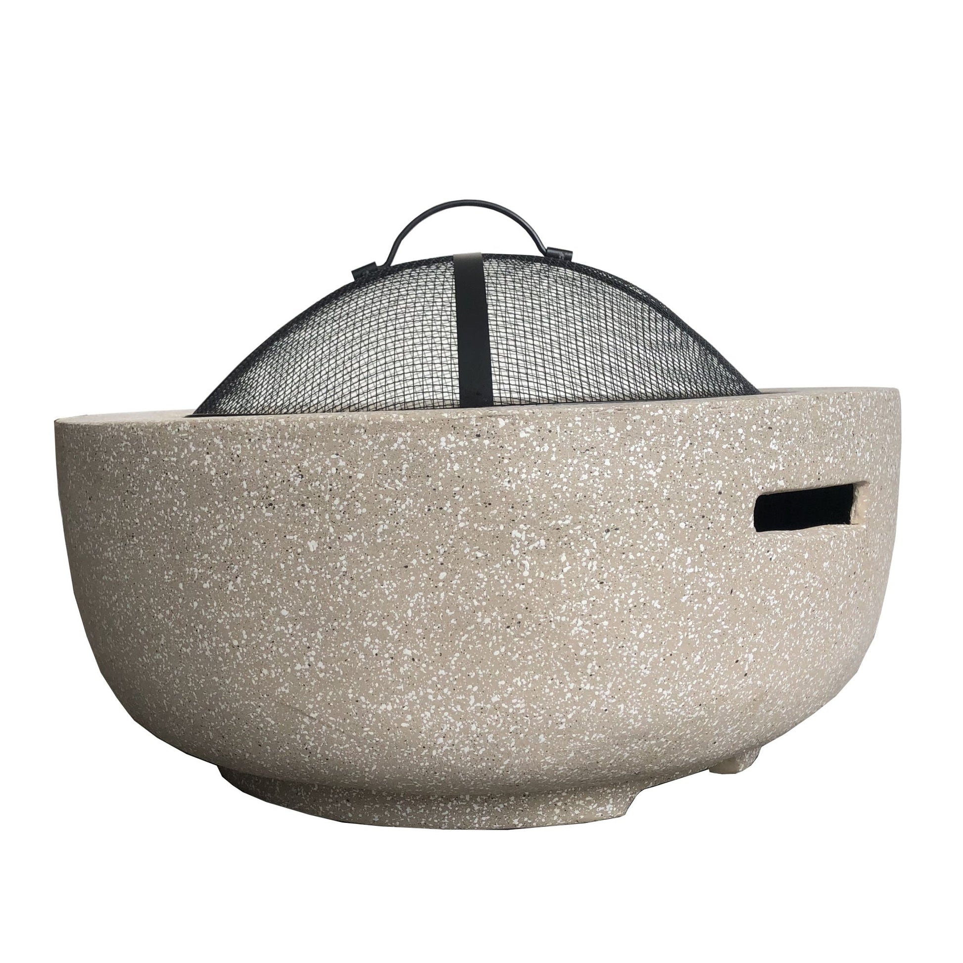 Magnesium Oxide Fire Pit with BBQ Grill Rack as Pic