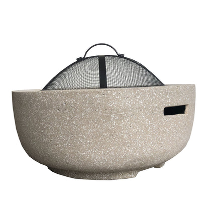 Magnesium Oxide Fire Pit with BBQ Grill Rack as Pic