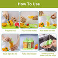 Reusable Plastic Popsicle Mold For Homemade Iced Snacks