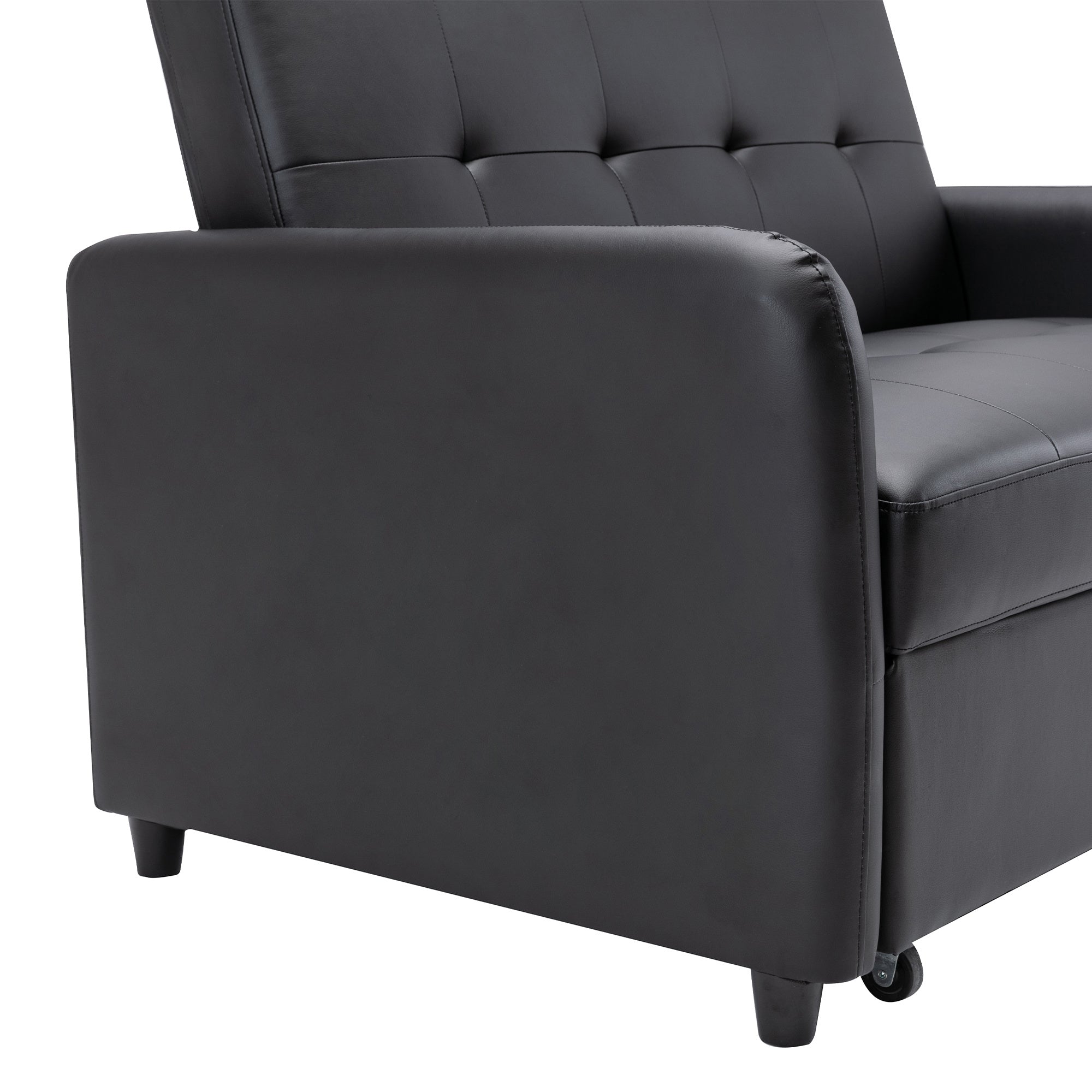 Convertible Oversized Armchair with Dual USB Ports