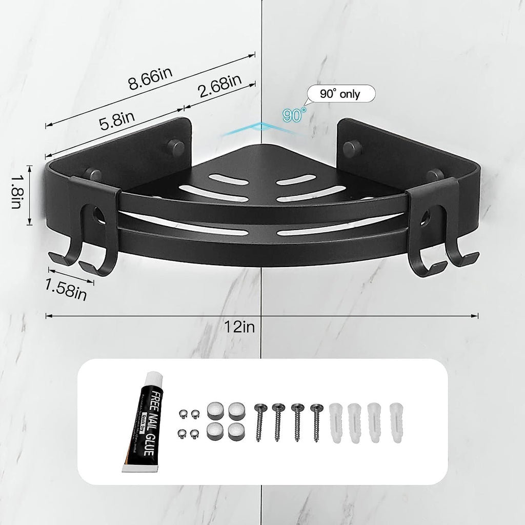 Shower Corner Shelf Caddy 2 Pack