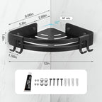 Shower Corner Shelf Caddy 2 Pack
