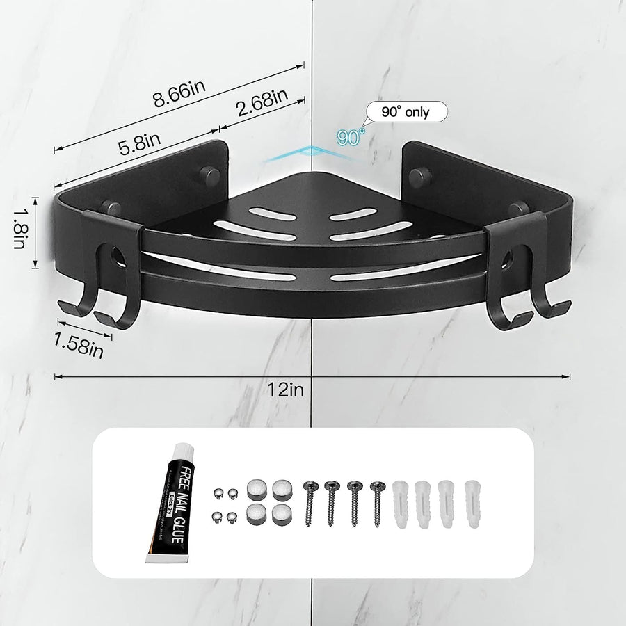 Shower Corner Shelf Caddy 2 Pack