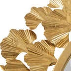 Eden Gingko Leaf Round Wall Mirror 30.5”