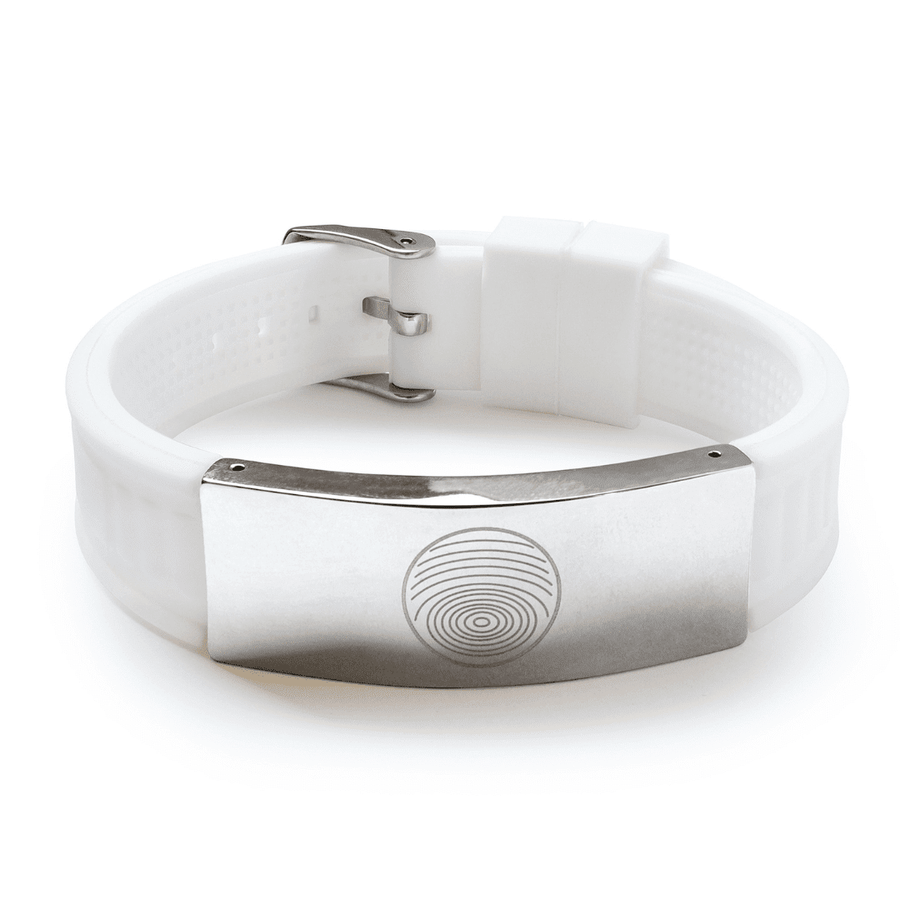 EMF Defense Bracelet White