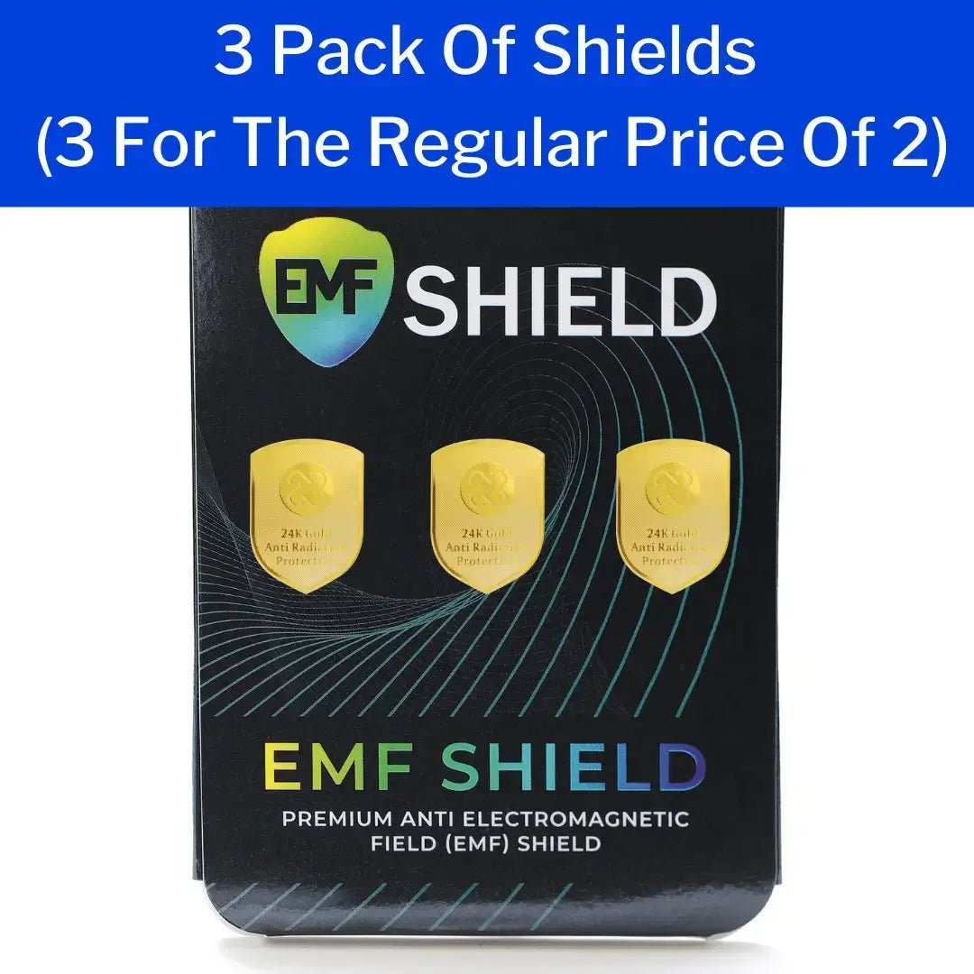 EMF Defense Shield for Phone and Electronics 3 PC- EMF Device Shield (Save 25% More)
