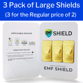 EMF Defense Shield - Large 3 PC- EMF Defense Sticker Large Shields (Save 35% More)