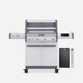 Eminence 405 | Chic Clearview® Smart Stainless Gas Grill Eminence 405 & Cast Iron Cooking Plate & Smoker Box