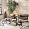 Blaze Triangle Wood Coffee Table