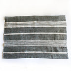 Aden Cotton Bath Mat Grey with Natural