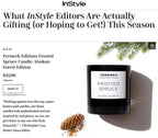 Frosted Spruce Scented Soy Candle