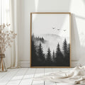 Misty Woodland Reverie