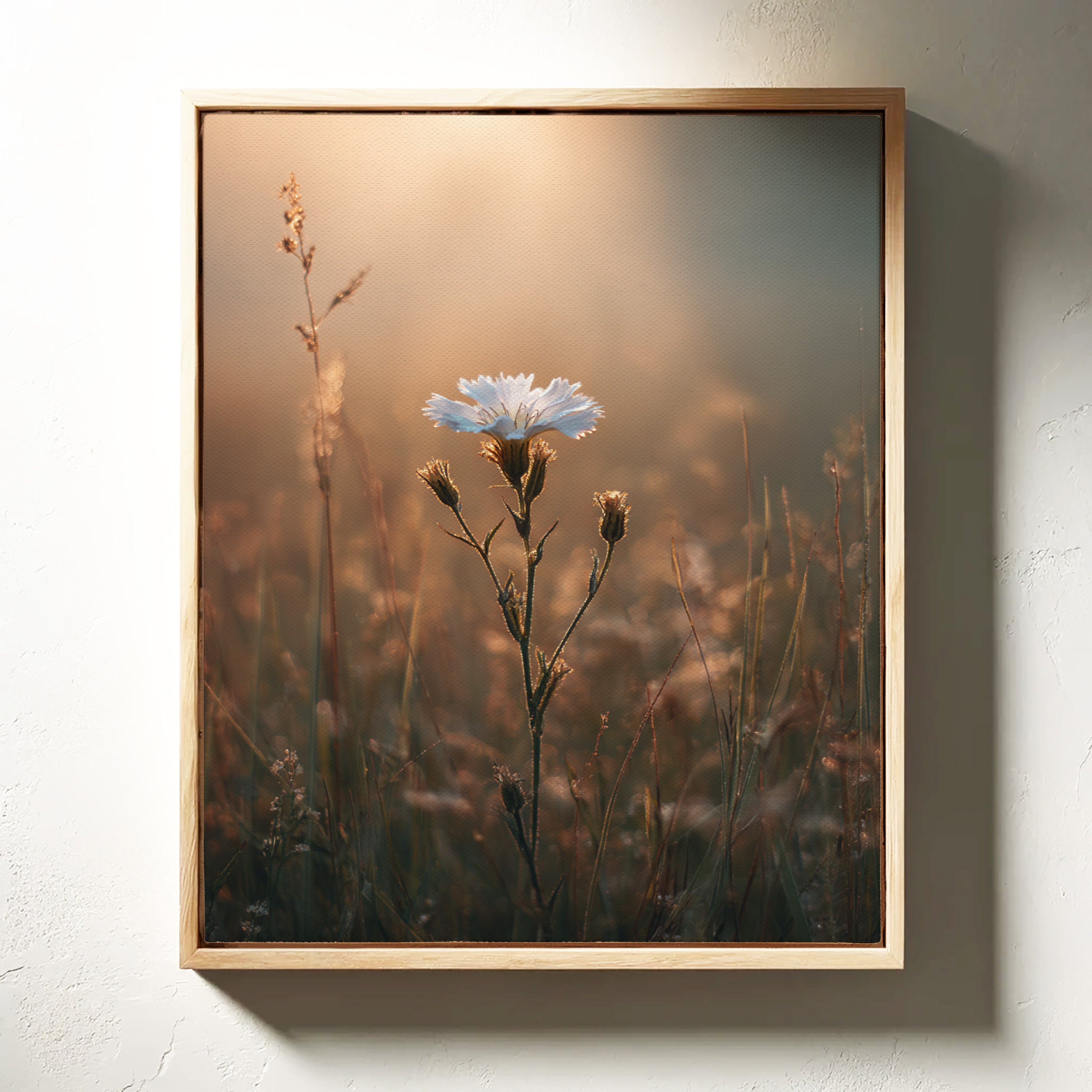A Single Bloom In Sunrise's Embrace Main image