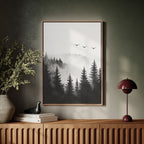 Misty Woodland Reverie