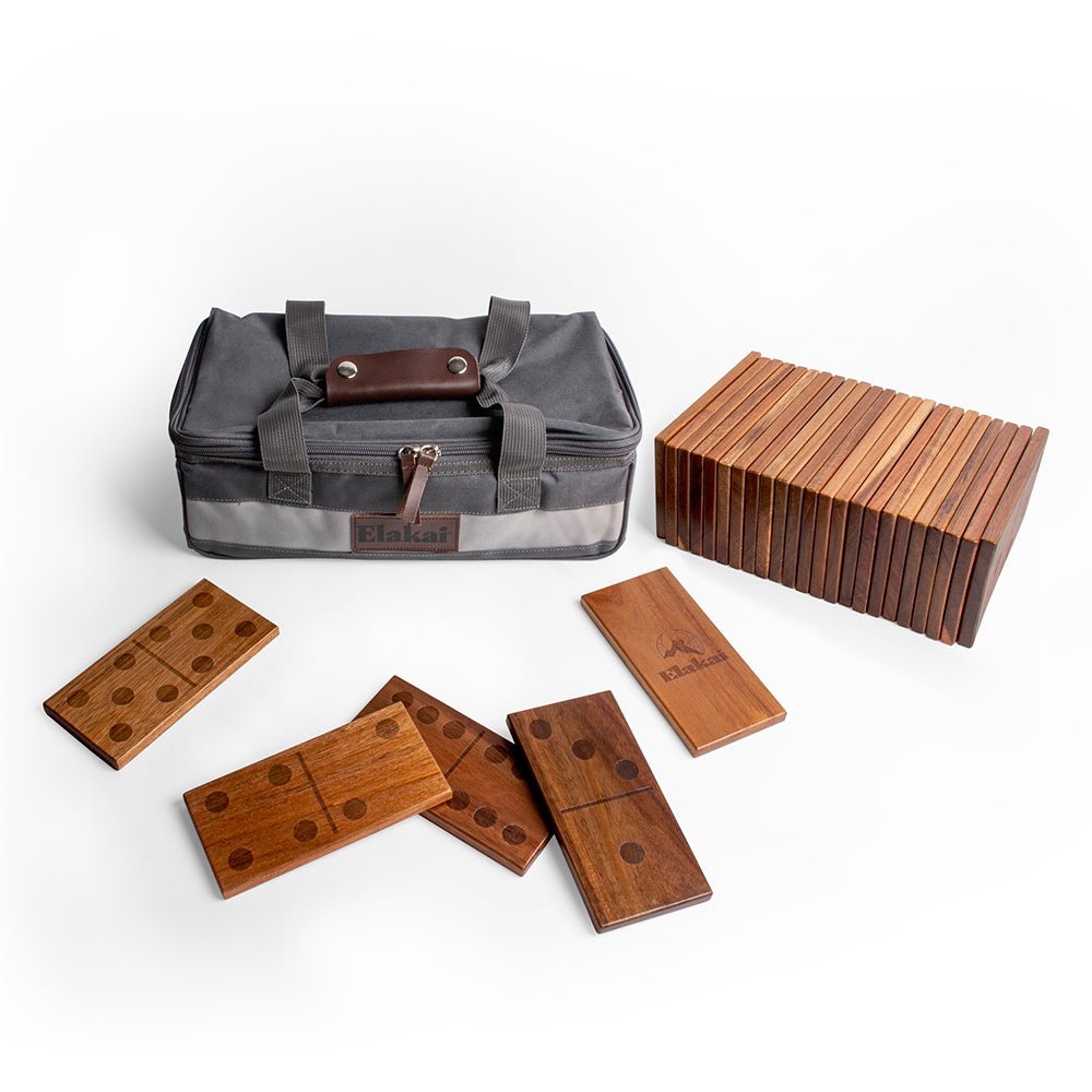Giant Wood Dominoes Main image