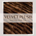 Ruched Faux Fur Throw Blanket – Alondra Collection