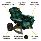The Chair Blanket Green 1 Chair Blanket - $49.95