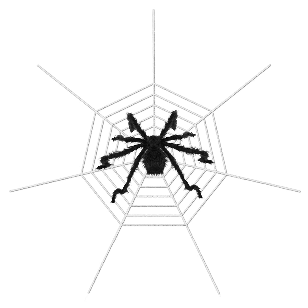 Outdoor 59inch Halloween Spider with 126 inch Tarantula