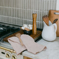 Stone Washed Linen Tea Towel