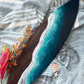 Hardwood Surfboards Black Walnut Bali Breeze (Dark Turquoise)