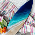 Hardwood Surfboards Maple Tropical Getaway (Blues + Blue Green