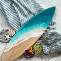 Hardwood Surfboards Maple Take Me to Tahiti- (Light Turquoise)