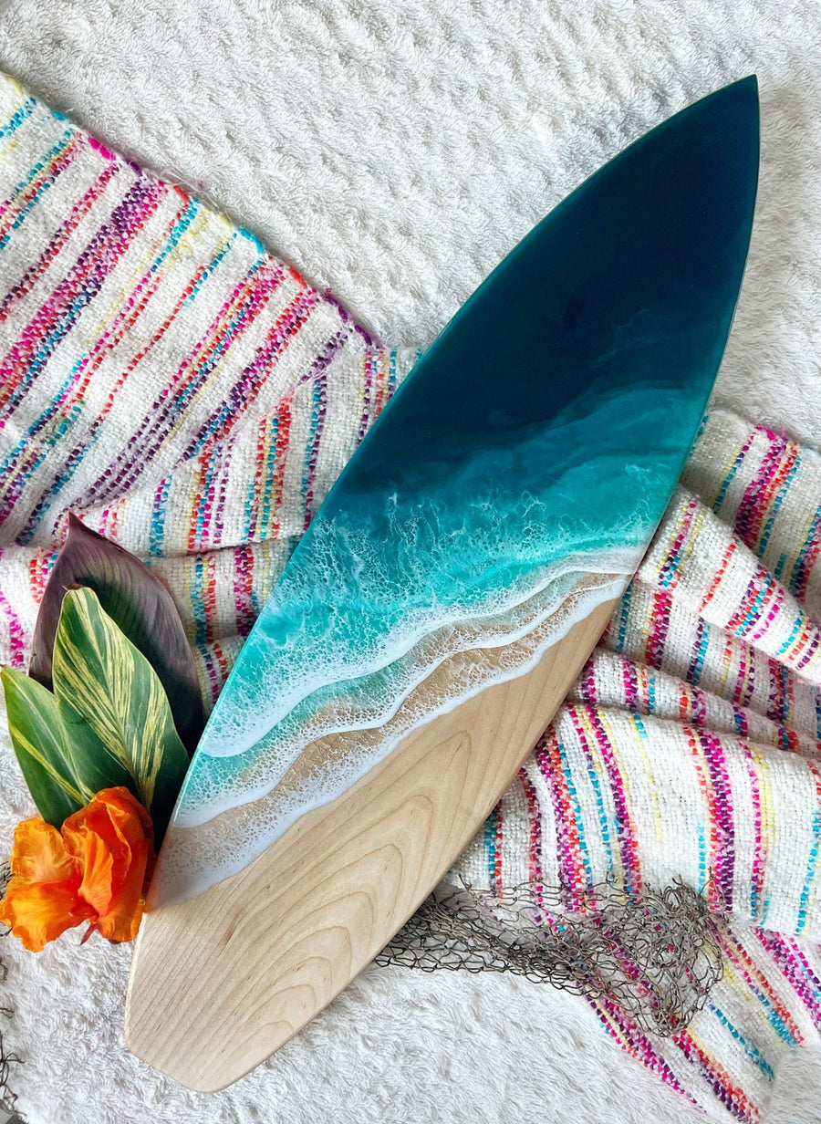 Hardwood Surfboards Maple Bali Breeze (Dark Turquoise)