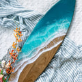 Hardwood Surfboards Cherry Take Me to Tahiti- (Light Turquoise)