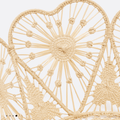 Heartfelt Woven Bread Basket