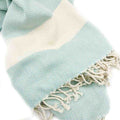 Herringbone Turkish Towel Aqua