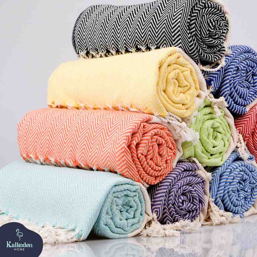 Herringbone Turkish Towel Secondary image