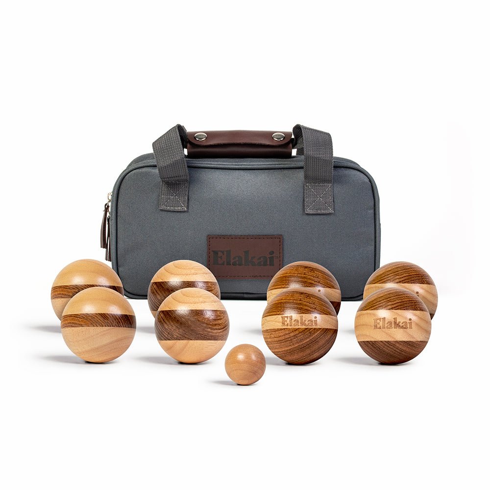 Hevea Wood 72mm Travel Bocce Set Main image