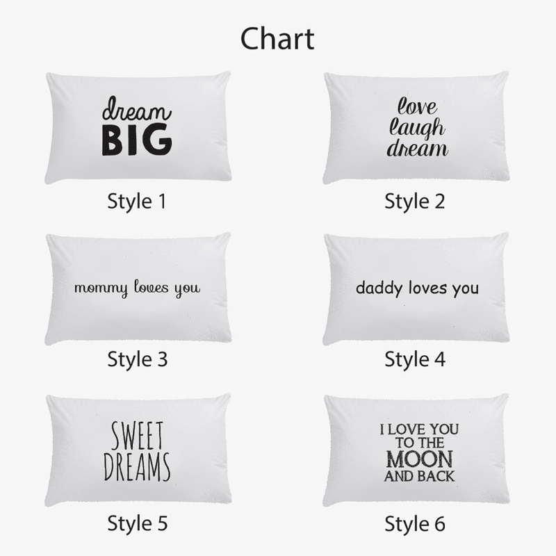 I Love You This Much Personalized Sleeping Pillowcase